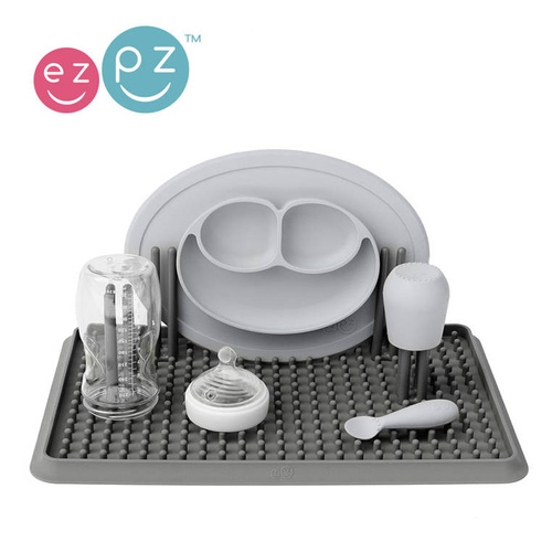 USZKODZONE OPAKOWANIE EZPZ Silikonowa suszarka do naczyń szara