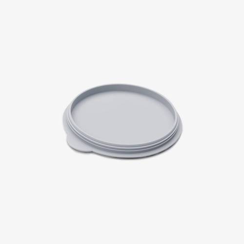 EZPZ Silikonowa pokrywka do miseczki Mini  Bowl pastelowa szarość 
